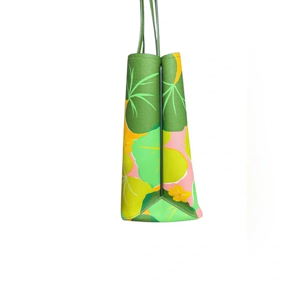 KATE SPADE ALL DAY CUCUMBER FLORAL LARGE TOTE BAG - Picture 12 of 13